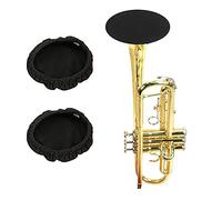Yootones - 2 fundas para saxofón alto de 4.8 a 5.3 pulgadas para saxofón alto, para productos de cuidado de instrumentos de latón, accesorios de instrumentos musicales (negro)