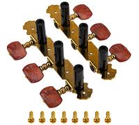 Yootones Clavijas de afinación de cuerdas de guitarra clásica 3L 3R 1:18 compatible con guitarra clásica