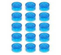 Yootones - Juego de 15 interruptores de pie con efecto de guitarra, tapa de uñas para pedal para tapa de protección que hace efecto estribo más eficiente superficie antideslizante (azul claro)