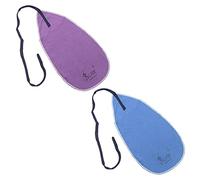 Yootones - Paño de limpieza para saxofón, cuello de saxofón, clarinete, flauta, piccolo, tubo interior, compatible con cuello de saxofón, clarinete y flauta Piccolo (azul/morado)