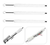 Yootones Piccolo, cepillo de limpieza, herramientas limpiadoras de hisopos de 21 mm de largo para instrumentos Piccolo, 3 unidades