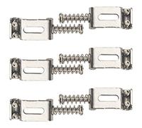 Yootones - Sillines de puente de trémolo para guitarra de estilo vintage compatibles con guitarra eléctrica Fender Strat Stratocaster (plata)