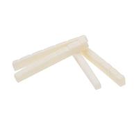 Yootones - Tuerca de guitarra con 6 cuerdas preranuradas para guitarra estilo Tele Telecaster (43 x 3,5 x 5,5 mm)