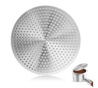 Yooyan IKAPE Puck Screen 58,5 mm, 0,8 mm de grosor, filtro de café reutilizable, soporte para filtro de café, soporte para filtro de café, acero inoxidable 316 de calidad alimentaria, colador de café