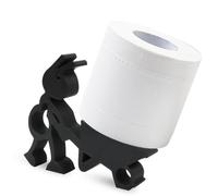 Yooyan Portarrollos de papel higiénico negro, divertido soporte para papel higiénico, para cocina, caravana, casa, armario, interior, vida cotidiana, camping, viajes, casa o invitado
