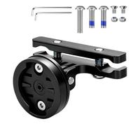 Yooyan Soporte para sillín de bicicleta para Garmin Varia, radar de marcha atrás y luz trasera, ángulo ajustable, soporte para tija de sillín para RTL510/RTL515/RVR315, montado debajo del cojín