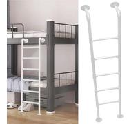 Yopappol Escalera de Metal para literas de tamaño Doble sobre tamaño Completo, Escalera Tipo Loft para ático montada en la Pared, para ático, Dormitorio, Biblioteca, litera, terraza, RV(150cm/59in)