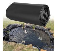 Yopappol Revestimiento para Estanque de HDPE de 2 x 5 m, 3 x 7 m, 5 x 8 m, 6 x 9 m, 7 x 12 m, Revestimiento Impermeable para estanques de Exterior, Jardines, Arroyos, etc.(5x5m)