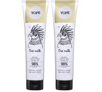 YOPE Acondicionador | Para cabellos normales | Proteína de leche de avena | Aminoácidos de trigo | Hidratante | 98% Ingredientes naturales | Fórmula vegana | Leche de avena | 170 ml. (Paquete de 2)