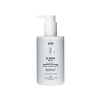 YOPE - Champú para Cabellos Rubios y Aclarados, Neutraliza Tonos Amarillos, Limpieza Suave y Cuidado del Color, Aminoácidos y Adaptógeno Amla, Cabello Hidratado y Luminoso - 300ml