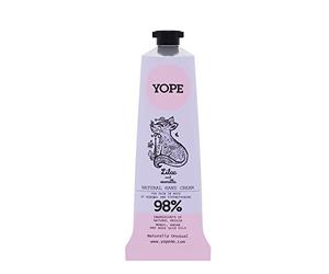 YOPE Crema de Manos Lila y Vainilla, Hidratante y Regeneradora, 50 ml | Aceite de Argán, Rosa Mosqueta, Manteca de Karité, 98 % de Origen Natural, Cuidado Vegano, Nutrición Intensa