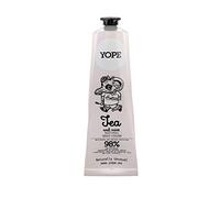 YOPE - Crema de Manos Natural, 98% Ingredientes Naturales, Fortalecedora, Nutritiva, Calmante, Té Verde y Menta, Aceites de Argán Coco y Oliva, Vegana, Hidratación Intensiva - 100ml