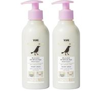 YOPE - Jabón De Manos Cremoso Suavizante Y Emoliente, Fitoscualano, Leche De Algodón, Proteínas De Arroz, 98% Ingredientes Naturales, Vegano, Almizcle Cremoso - 300 ml (Paquete de 2)