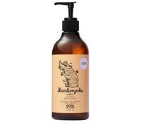 YOPE - Jabón de Manos Hidratante, Desengrasante y Nutritivo, Glicerina Vegetal, 97% Ingredientes Naturales, Fórmula Vegana, Mandarina y Frambuesa - 500 ml