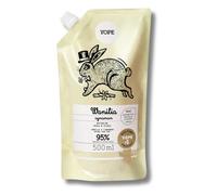 YOPE Recambio de Jabón de Manos, Vainilla y Canela Hidratante, 500 ml | Fórmula Vegana con Aloe Vera, Nutrición Intensa, 98 % de Origen Natural, Cuidado Suave, Efecto Rejuvenecedor y Calmante