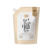 YOPE - Refill jabón de manos natural líquido - Vainilla Cedro Blanco - hidratante suave limpieza delicada uso frecuente no reseca con aceite de oliva aroma cálido relajante - 600 ml