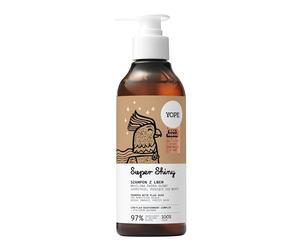 YOPE Super Shiny Champú Natural para un Brillo Espejo - Con Agua de Arroz Fermentada y Péptidos - Hidrata, Suaviza y Aporta Luminosidad Extrema - 300ml