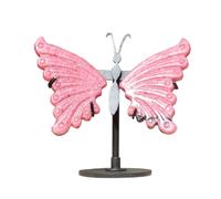 Yopeissn Elegante Adorno de ala de Mariposa de Cristal Natural, Recuerdo de Boda, Recuerdo, Renacimiento, TransformacióN, Piedra Curativa SimbóLica B