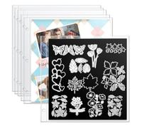 Yopeissn Protector de páginas para scrapbooking y creación de tarjetas, para guardar en carpetas de álbumes de recortes