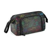 Yopersonalizes Estuche grande para niñas, niños, educación, matemáticas, suministros de escuela secundaria, papelería de oficina, estuche organizado para niños, adolescentes, estudiantes y mujeres