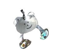 YOPI Colgante de Panda con Rompecabezas de Conchas, joyería Artesanal: una artesanía única for Mentes Creativas.(C10555-2)