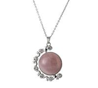 YOPI Collar con Colgante de Ojo de Gato Turquesa: joyería Elegante for Mujer(NSN0055)