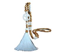 YOPI Collar Largo con Colgante de Mariposa Turquesa étnica Retro for Mujer con diseño de Borla(N2247)