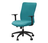 YOPOIY Funda de terciopelo para silla de oficina, funda elástica para silla de oficina de computadora, funda antideslizante para silla giratoria de escritorio, protector de silla ejecutiva suave y