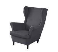 YOPOIY Funda Elástica para Asiento De Oficina para Ordenador, Funda para Asiento De Silla Giratoria De Jacquard, Funda para Silla De Escritorio (Blanco,Talla única)