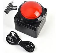 Yoqanr Teclado macro USB programable, botón de decisión de políticas principales, teclado de ajuste programable con una sola mano, teclado de control de interruptor de PC de juego, botones de