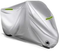 YoQIK Fundas Motos para Honda TRANSALP XL750 TRANSALP XL 750,Cubierta Motocicleta Motorcycle Cover Cubre Moto Interior Exterior Impermeable Antipolvo UV Protector Accesorios,A-4XL