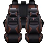 YoQIK Juego de fundas de asiento de coche para Audi A3 S-Line A3 8P 8V A3 1995-2025, protectores de piel para parte delantera y trasera, almohadilla protectora envolvente completa, transpirable