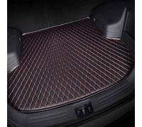 YoQIK Personalizada Alfombrillas Maletero para Mercedes Benz GLC Coupe C254 2024,Cuero Alfombra Trasero Protectora Antideslizante Impermeable Moquetas Accesorios Coche,E-Black-Red