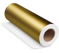 YOracal 651 rollo de vinilo adhesivo para decoración de armarios de 50 cm de ancho 5 m (metro lineal) - 91 Oro, 63 cm