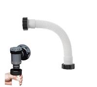 Yorajuy Mangueras de piscina, manguera de filtro de piscina de conexión rápida, piezas de tubería flexibles y resistentes para mantenimiento de natación, , filtración, lavado a contracorriente