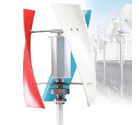 YORCME Kit de Energía Eólica Vertical 14000W - Generador de Viento con 3 Palas, Tecnología Maglev y Controlador para Autoconsumo, 12V/24V/48V,48V