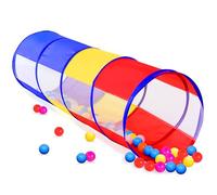 YORFULL Tunel de Juego Infantil, Tienda Campaña Infantil de 1, 2 y 3 Años, Tunel de Juegos Multifuncional para Niños en Interior y Exterior, Túnel Infantil Plegable y Ligero