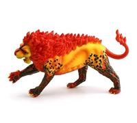 YORISMAL Juguete de león de fuego, león de fuego monstruo modelo decoraciones, modelos animales, animales mitológicos occidentales, decoraciones monstruo, regalos para niños