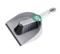 York Eco Ego - Juego de Pala y escobilla de Mano Kit de Limpieza Compacto Conjunto de Limpieza Duradero Polvo y recogedor de migajas diseño Moderno y ergonómico para el hogar Cocina Oficina y