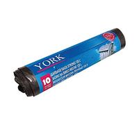 York Handy Bag Bolsas de Basura Biodegradables 120 L, 10 uds