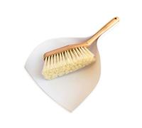 Econatural by York Eco Natural Juego de Escoba y recogedor, Polipropileno, estándar, Color Beige