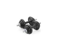 York Juego de pesas 20 kg negras hierro fundido