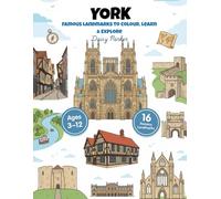 York Landmarks Coloring Book for Kids: Fun & Educational UK City Coloring Pages for Kids Ages 3-12 (UK Cities Landmarks Colouring Books for Kids)