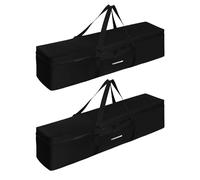 Yorkenbe Paquete de 2 bolsas de repuesto para silla de camping, bolsa de cuna extragrande de 42 pulgadas, bolsa de transporte plegable impermeable con correa de asa, boca grande que se adapta a la