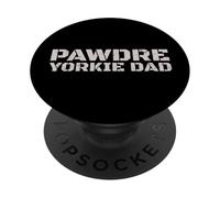 Yorkie Dad Dog Father Yorkshire Terrier Lover PopSockets PopGrip Adhesivo