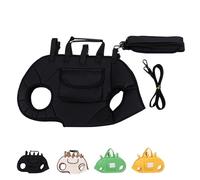 Yorkie gram Carrier, Breathable Pet Backpack Carrier for Dogs & Cats: Adjustable. Secure Design for Hiking, Travel with Small/Medium Pets (Black,S/5.5-8.8LB)