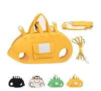 Yorkie gram Carrier, Breathable Pet Backpack Carrier for Dogs & Cats: Adjustable. Secure Design for Hiking, Travel with Small/Medium Pets (Yellow,S/5.5-8.8LB)