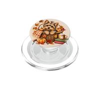 Yorkie Hojas Calabazas Libros y Perro PopSockets PopGrip para MagSafe