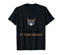 Yorkie Mom At Your Service Camiseta