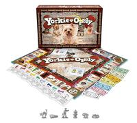 Yorkie-Opoly Property Trading Board Game - Juegos de tiempo familiar para adultos y niños, 2 a 6 jugadores, diversión de estrategia a partir de los 8 años: un juego para decidir quién es el mejor